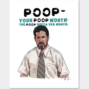 Anchorman: Poop Mouth Posters and Art